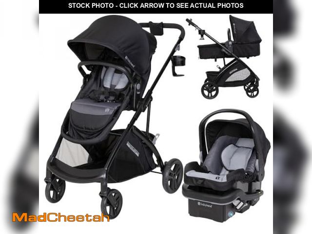 Lot 74-12136764 - Baby Trend Passport Switch 6-in-1 Modular Stroller Travel System with EZ-Lift PLUS Infant Car Seat, ...