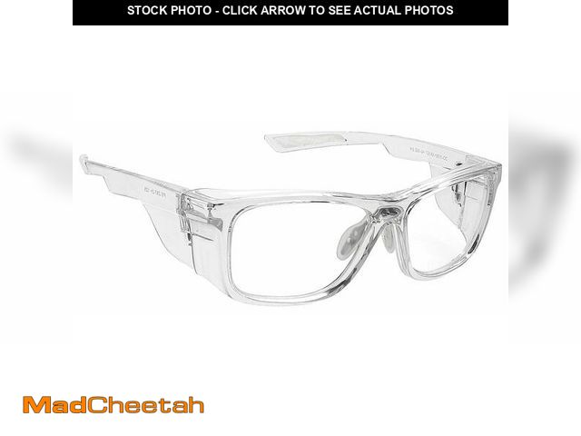Lot 74-12600480 - ATTENUTECH Radiation Safety Glasses, Leaded Glass Lenses with .75mm Pb Lenses. Model 15011 - UNUSED