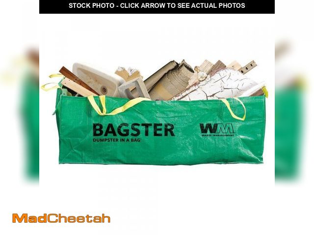 Lot 74-12485933 - WM Bagster Dumpster in a Bag (Holds up to 3,300 lb.) - UNUSED