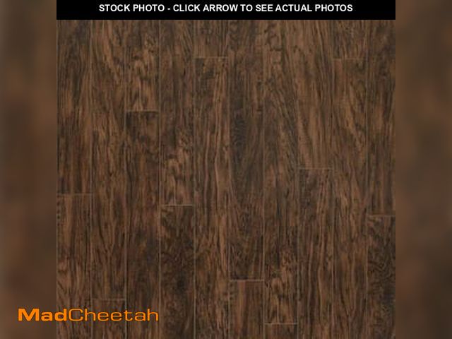 Lot 74-13792713 - XP+ Smoked Umber Oak 10 mm T x 6.1 in. W Waterproof Laminate Wood Flooring (20.15 sqft/case) - UNUSE...