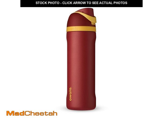 Lot 74-14430228 - Owala Harry Potter FreeSip Stainless Steel Water Bottle 24 oz Gryffindor - USED