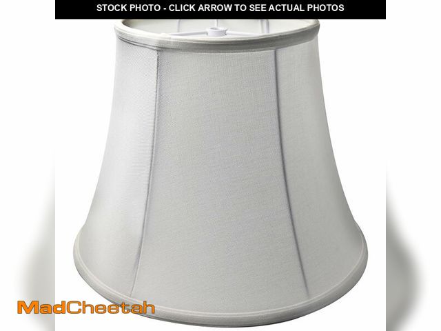 Lot 74-13473876 - Lamp Shades, 8"Top x 13"Bottom x 10"High, White Shade Replacement for Floor Lamps Table Lamps - UNUS...
