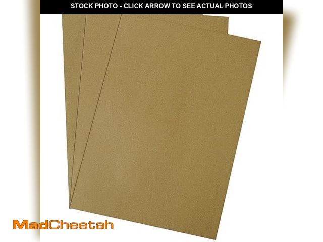 Lot 74-12161014 - Aviditi Chipboard Sheets, 24" x 36", Kraft Brown, 22 Pt. Medium Duty, for Package Protection, Scrapb...