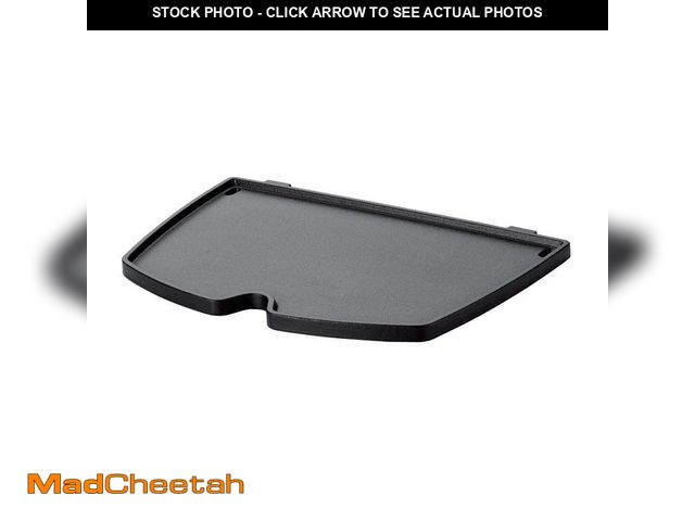 Lot 74-12465473 - *SEE DETAILS* Weber Cast-Iron Griddle for Q 100/1000 Gas Grill *SEE DETAILS*  - USED