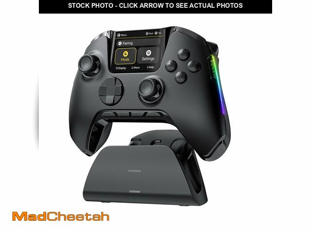 Lot 74-12974949 - ManbaOne Interactive Screen Wireless Gaming Controller for PC/Switch/Switch 2/iOS/Android,Hall Effec...