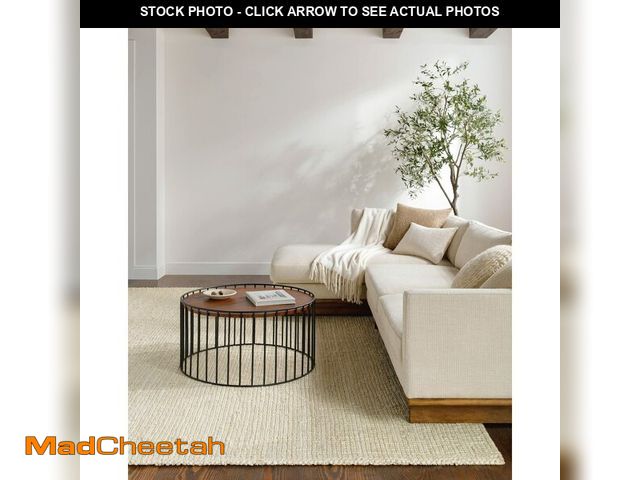 Lot 74-12630374 - Livabliss x Becki Owens Calla Cottage Area Rug, 6' x 9', Beige, (6' x 9') - UNUSED