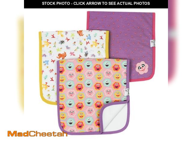 Lot 74-12699610 - Copper Pearl Premium Baby Burp Cloths - 3-Pack Large Cotton Burp Cloths, Extra Soft Spit Up Rags wit...