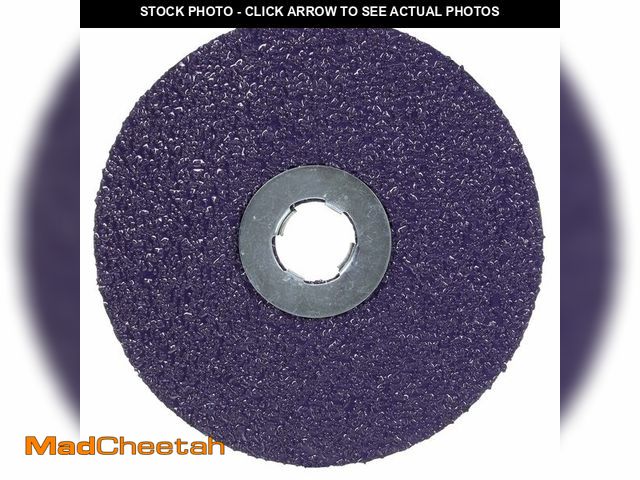 Lot 74-12449748 - 3M Cubitron 3 Fibre Disc 1182C, 36+, GL Quick Change, 4-1/2 in, Reduce Changeout, Increase Productiv...