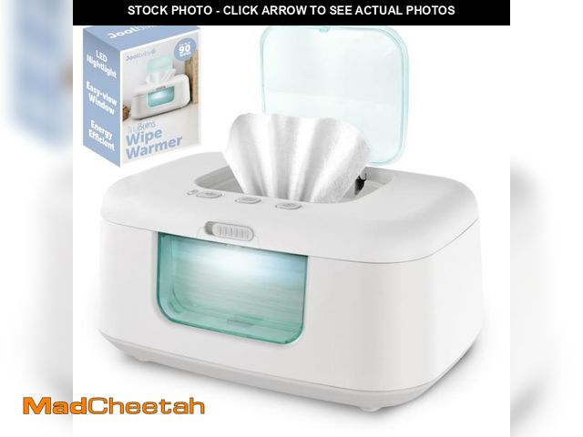 Lot 74-12314108 - TinyBums Baby Wipe Warmer &amp; Dispenser with LED Changing Light &amp; On/Off Switch - Jool Baby - ...