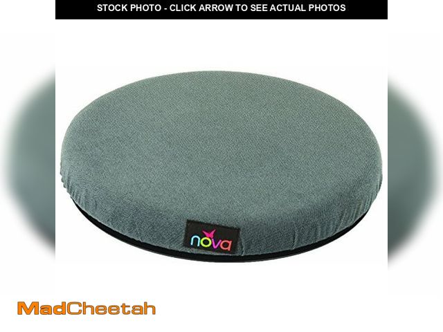 Lot 74-12544267 - NOVA Swivel Seat Cushion for Car &amp; Chair - 360 degree Rotating Disc for Easy Transfers - 2" Thic...