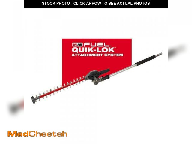 Lot 74-12400632 - Milwaukee M18 FUEL Hedge Trimmer Attachment for Milwaukee QUIK-LOK Attachment System - UNUSED