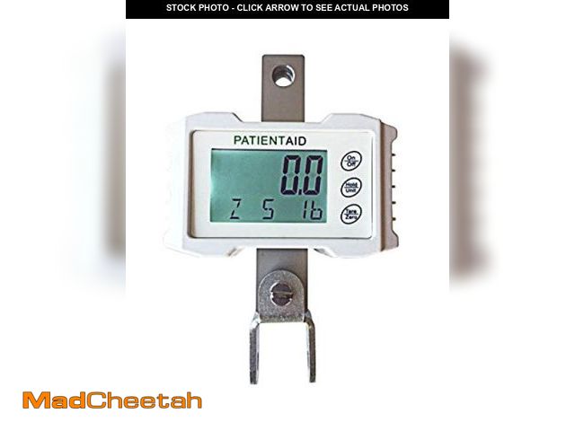 Lot 74-12119387 - Patient Aid Digital Weight Scale for Patients - Lifts to 660 lbs - Quick-Install Weighing Kit Compat...