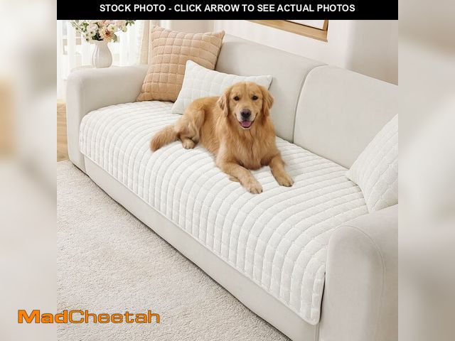 Lot 74-14151283 - OstepDecor Sectional Couch Covers for Dogs, Washable Sofa Covers for Pets, Pet Friendly Couch Cover ...