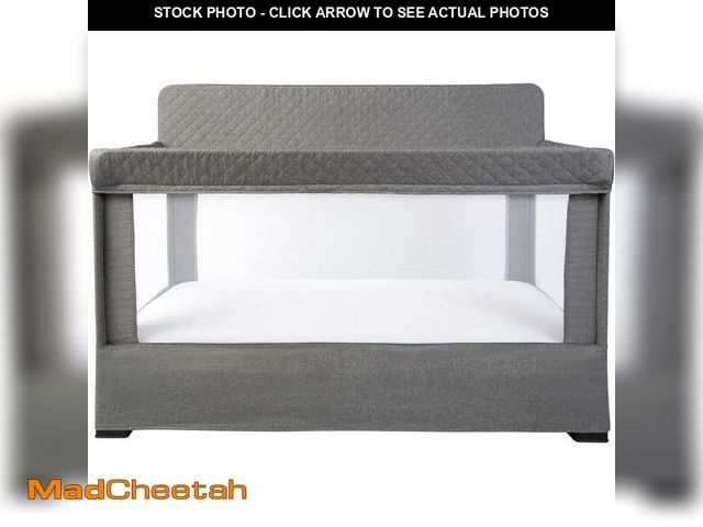 Lot 74-13041865 - Baby Delight Lunaire Full Size Crib | Breathable Mesh Baby Crib | Tool-Free Assembly Baby Bed | Char...