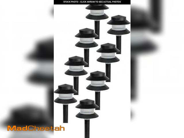 Lot 74-11906904 - GreenLighting Paradise Low Voltage Landscape Pathway Lights - 2 Tier Outdoor Garden Lights - Easy, S...