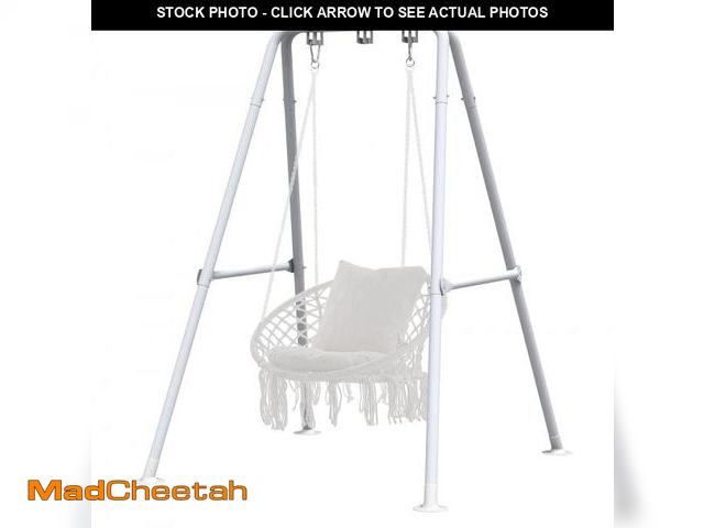 Lot 74-12140194 - G TALECO GEAR Hammock Chair Stand,Heavy-Duty Steel 300LBS Multi-Use Hammock Stand for Outdoor Indoor...