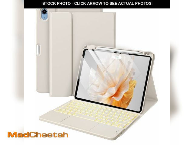 Lot 74-14476506 - Harvopu for iPad Air 11 Inch &amp; Air 5th/ 4th Generation Case with Keyboard - UNUSED