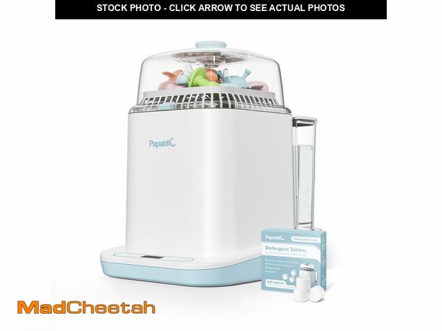 Lot 74-13777593 - Papablic Bottle Washer Pro, Bottle Washer &amp; Sterilizer &amp; Dryer, 4-in-1 Sanitizer for Bottles...