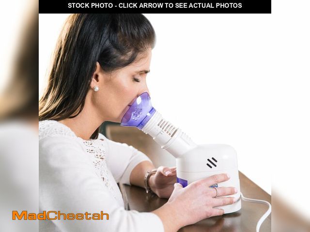 Lot 74-13571736 - MABIS Facial Steamer, Steam Inhaler, FSA Eligible, Vaporizer or Vocal Steamer with Aromatherapy Diff...