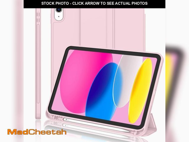 Lot 74-14209833 - iMieet iPad (A16) Case/iPad 10th Generation Case [11-Inch 2025/10.9 Inch 2022] with Pencil Holder, T...