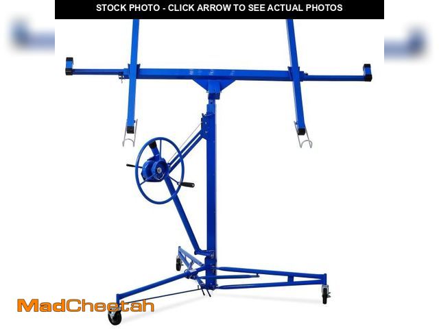 Lot 74-12161189 - *SEE DETAILS* Rovibek Drywall Lift 11 FT, Sheetrock Lift Drywall Lift for Ceiling, Drywall Panel Hoi...
