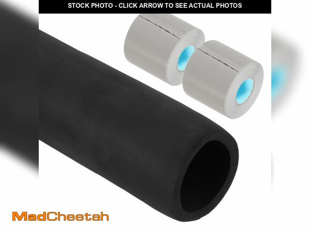 Lot 74-14212285 - PATIKIL 2"(51mm) ID x 6Ft Pipe Insulation Foam Tube, Pipe Cover Wrap Roll Bar Padding Tubing with Wr...