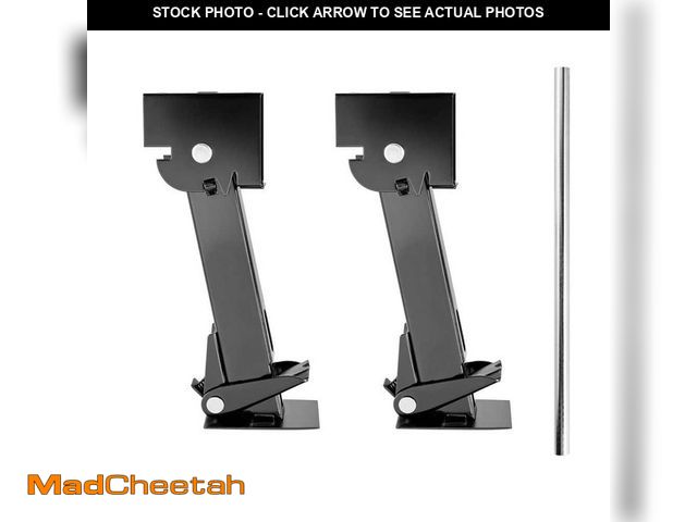 Lot 74-14224055 - SKYSHALO Telescoping Stabilizer Jack, Trailer Stabilizer Jack, Supports 1,000 lbs. Capacity Each, 11...