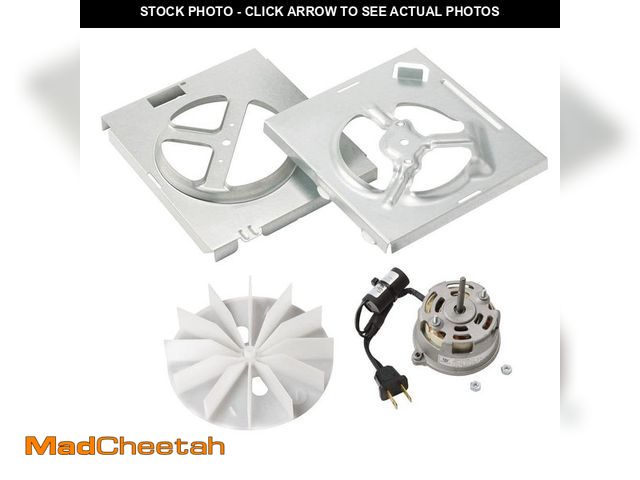 Lot 74-13069189 - *MISSING FAN COVER* Broan-NuTone Replacement Motor Wheel 70 CFM *MISSING FAN COVER*  - UNUSED