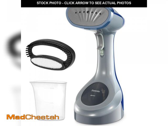 Lot 74-11555878 - Reemix Steamer for Clothes, Folding Handheld Design Garment Wrinkles Remover, 20g/min Strong Penetra...