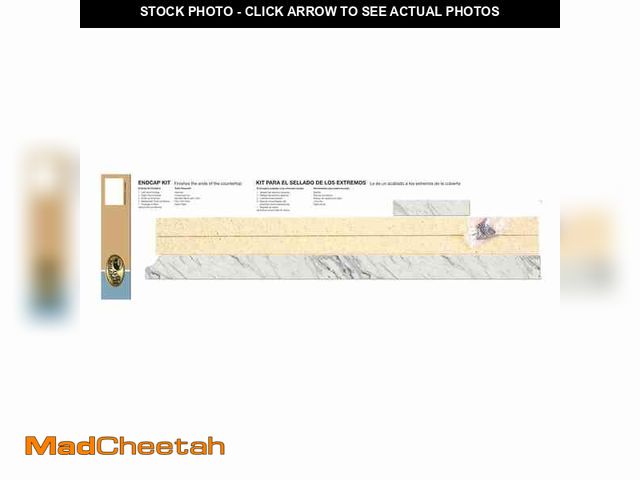 Lot 74-13667720 - *MISSING BALANCING TOOL* Hampton Bay Hampton Bay Calcutta Marble Endcap Kit for Laminate Countertop ...