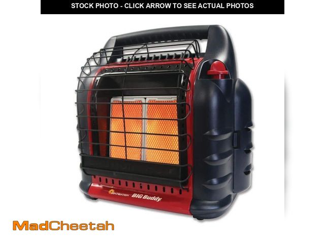 Lot 74-13605442 - Mr. Heater Big Buddy Pro Series 18,000 BTU Portable Radiant Propane Indoor/Outdoor Space Heater - UN...
