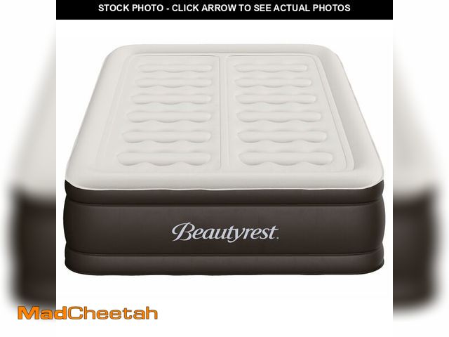 Lot 74-12556682 - Beautyrest Duet Queen Air Mattress Ã¢â¬â Two Sleep Zones, Adjustable Firmness and Edge Support, B...