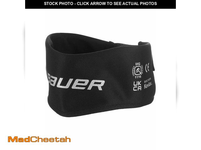 Lot 74-13622410 - Bauer Hockey Premium NLP21 Cut Resistant Neck Guard (Youth (Neck Size 10"-14")) - USED