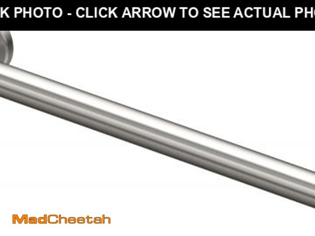 Lot 74-12399799 - Gatco 853 Latitude II 18-Inch Grab Bar, Stainless Steel - UNUSED