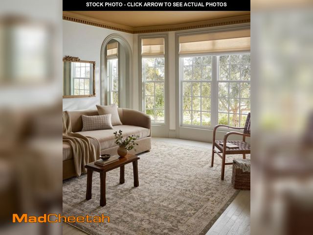 Lot 74-12242735 - Loloi Magnolia Home by Joanna Gaines Pace Collection PAC-06 Forrest/Natural 7'-10" x 10' Area Rug - ...