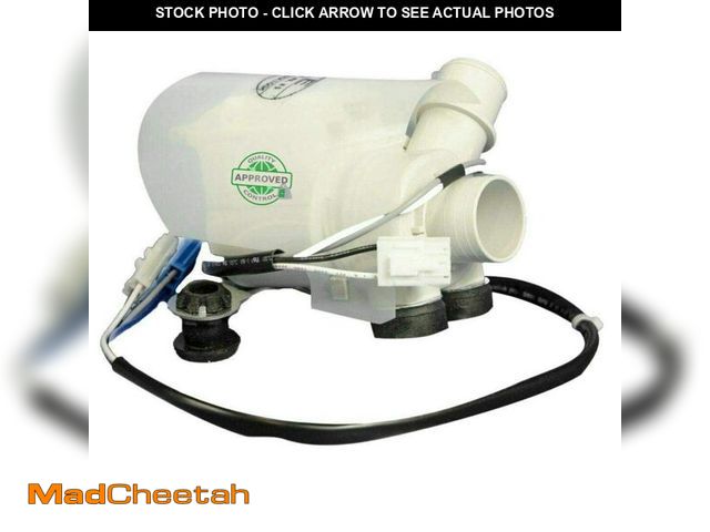 Lot 74-12683139 - GLOB PRO SOLUTIONS GSPUSA ORIGINAL CONNECTOR- 5859EA1004F Washer Water Drain Pump Motor 5859EA1004F,...