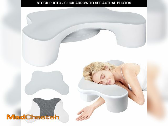 Lot 74-13719678 - Side Sleeper Pillows with Arm Holes- Memory Foam Shoulder Pillow for Side Sleepers Neck Support &amp...