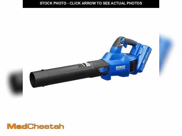 Lot 74-14434995 - Kobalt 40-volt 520-CFM Brushless Handheld Cordless Electric Leaf Blower (Tool Only) - USED