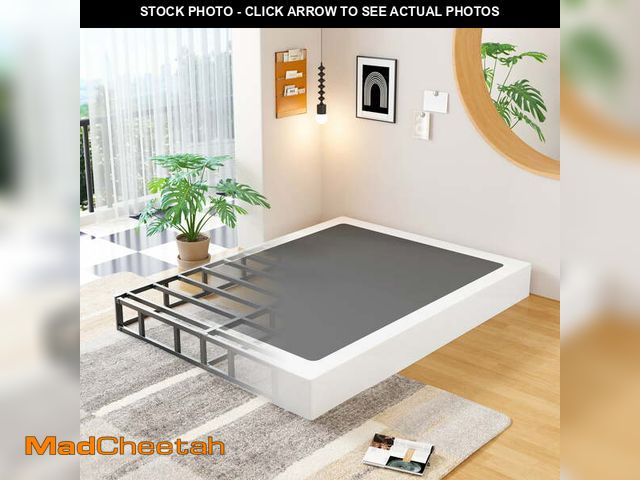 Lot 74-12670553 - Maenizi 7 inch Box Spring Full Size Bed Base, 3000 lbs Heavy Duty Metal Mattress Foundation with Fab...