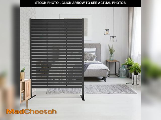 Lot 74-11360505 - Multy Industries Multy Home 4' Dash Outdoor Divider/Screen, Gray (MT1005841CM) - UNUSED