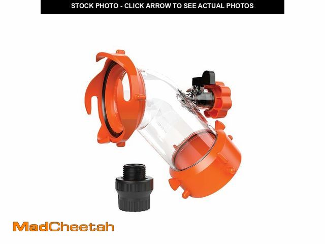 Lot 74-14265523 - Camco Rhino Blaster RV Tank Rinser with Backflow Preventer, 45-Degree Elbow - UNUSED