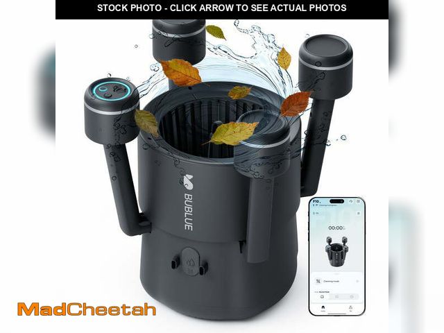 Lot 74-14087774 - BuVortex V5 Robotic Surface Skimmer, Pool Cleaner with Powerful Suction, Dual Motor, 5L Filter, Dual...