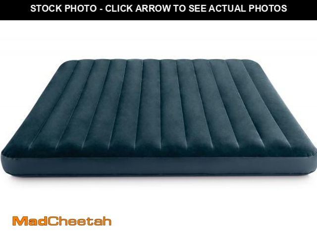 Lot 74-12537035 - Intex 10" King Standard Dura-Beam Airbed Mattress - Pump Not Included - USED