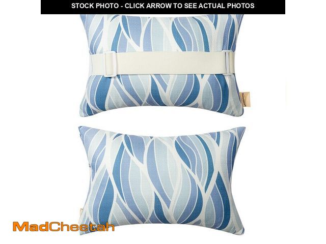 Lot 74-14154571 - vmgreen Outdoor Pillow for Chaise Lounge Chair, Sunbrella Head Support Pillow for Car Driving Neck o...