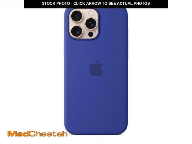 Lot 74-12111242 - Apple iPhone 16 Pro Max Silicone Case with MagSafe and Camera Control: Lightweight Phone Case, Wirel...