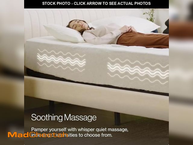 Lot 74-12541003 - Nectar Luxe Full Adjustable Base &amp; 14â Mattress (New Version) - Head &amp; Foot Incline - Medi...