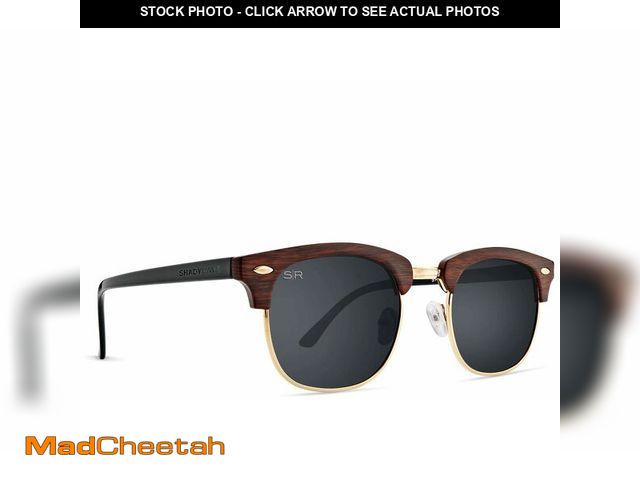 Lot 74-14152747 - Shady Rays Oakmont - Timber/Smoke Lens, Standard Fit - USED
