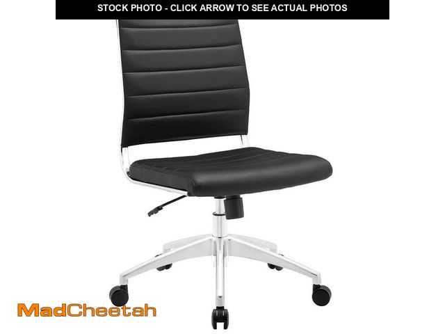 Lot 74-12869184 - MODWAY Jive Armless Mid Back Office Chair in Black - UNUSED