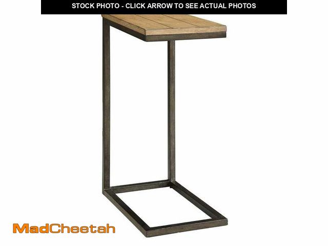 Lot 74-14292458 - Carolina Chair &amp; Table Aggie Powder Coated Tray Side Table - UNUSED