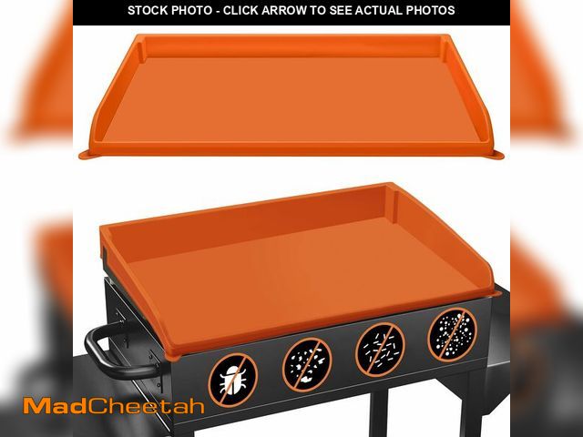 Lot 74-14150789 - NancyL Griddle Mat Silicone Protective Cover, Full-Edge 28" Grill Cover Blackstone Accessories for B...
